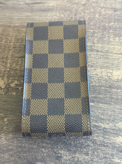 LOUIS VUITTON CIGARETTE CASE DAMIER EBENE