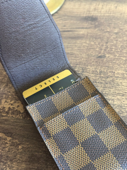 LOUIS VUITTON CIGARETTE CASE DAMIER EBENE