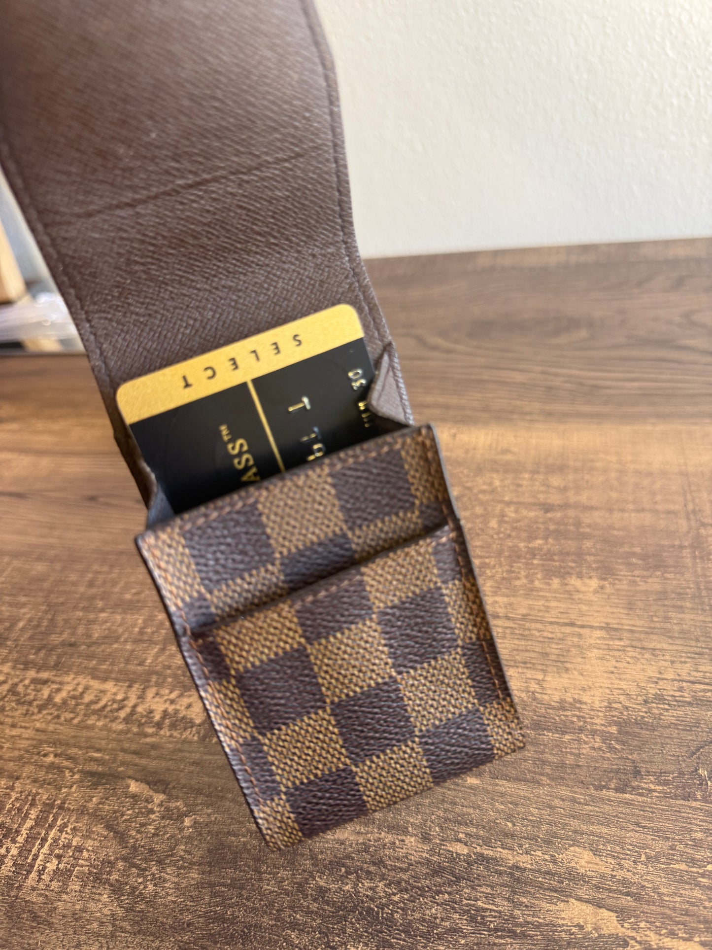 LOUIS VUITTON CIGARETTE CASE DAMIER EBENE