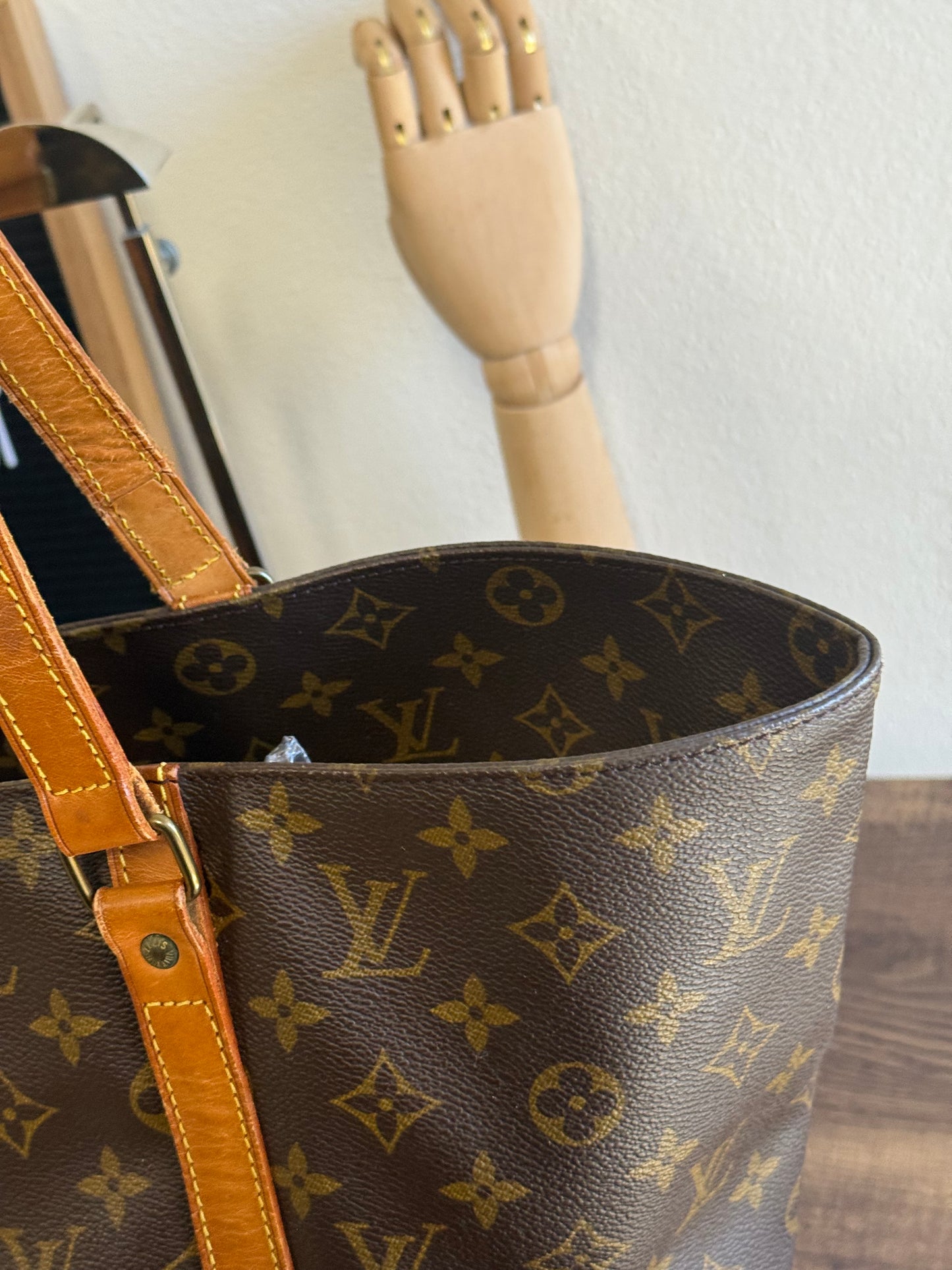 LOUIS VUITTON SAC SHOPPING GM TOTE BAG