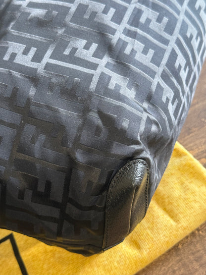 Fendi Nylon Zucca Shoulder Bag