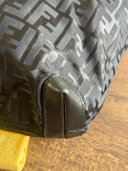 Fendi Nylon Zucca Shoulder Bag