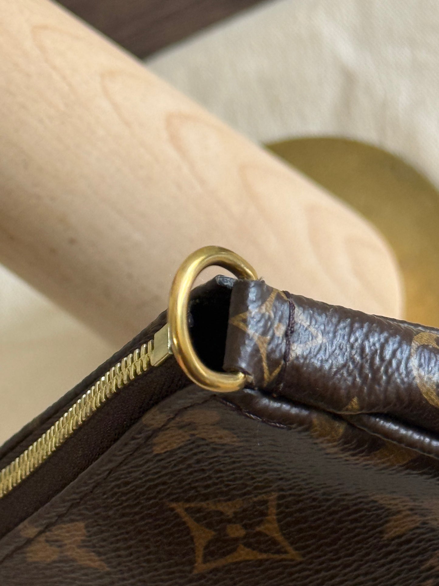 LOUIS VUITTON LARGE POCHETTE FROM MULTI-POCHETTE ACCESSORIES SET MONOGRAM CANVAS
