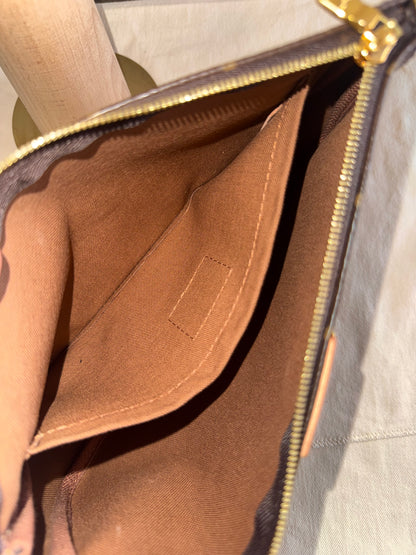 LOUIS VUITTON LARGE POCHETTE FROM MULTI-POCHETTE ACCESSORIES SET MONOGRAM CANVAS