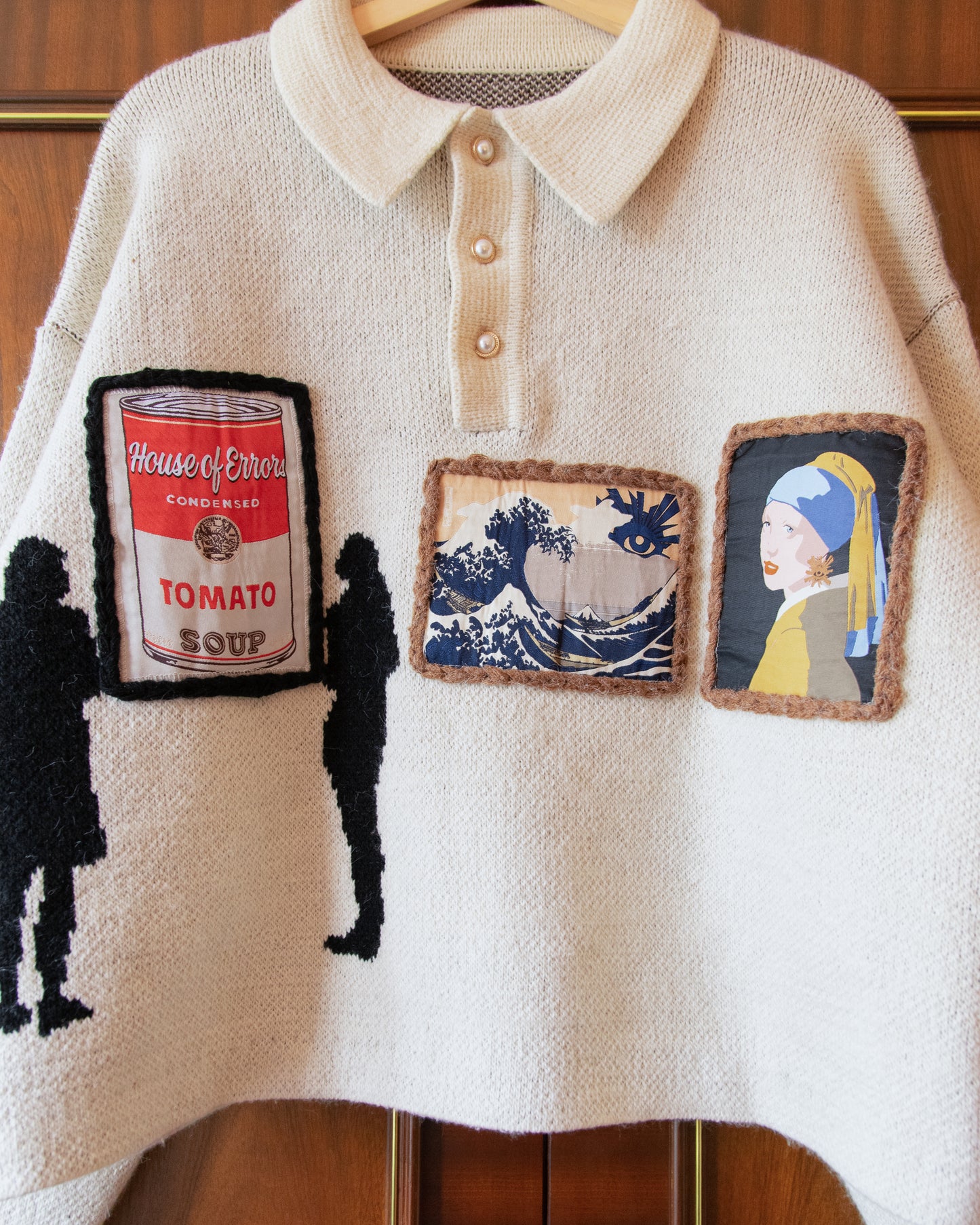 LOUIS VUITTON CLAPTON LONG WALLET EBENE MAGNOLIA