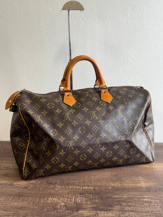 LOUIS VUITTON SPEEDY 40 MONOGRAM CANVAS