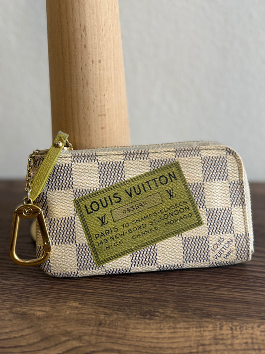 LIMITED EDITION DAMIER AZUR KEY CLES
