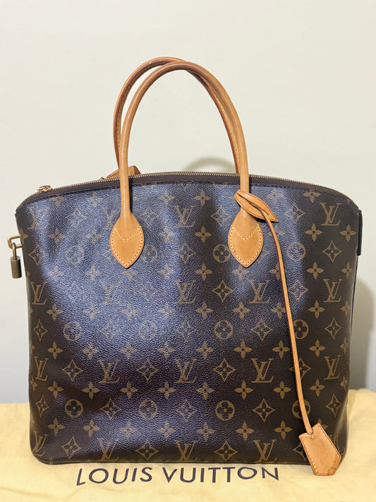 Louis Vuitton Lockit MM Bag Monogram Canvas