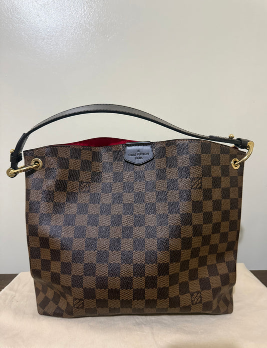 LOUIS VUITTON GRACEFUL PM IN DAMIER EBENE