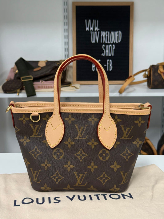 LOUIS VUITTON NEVERFULL BB IN BEIGE INTERIOR