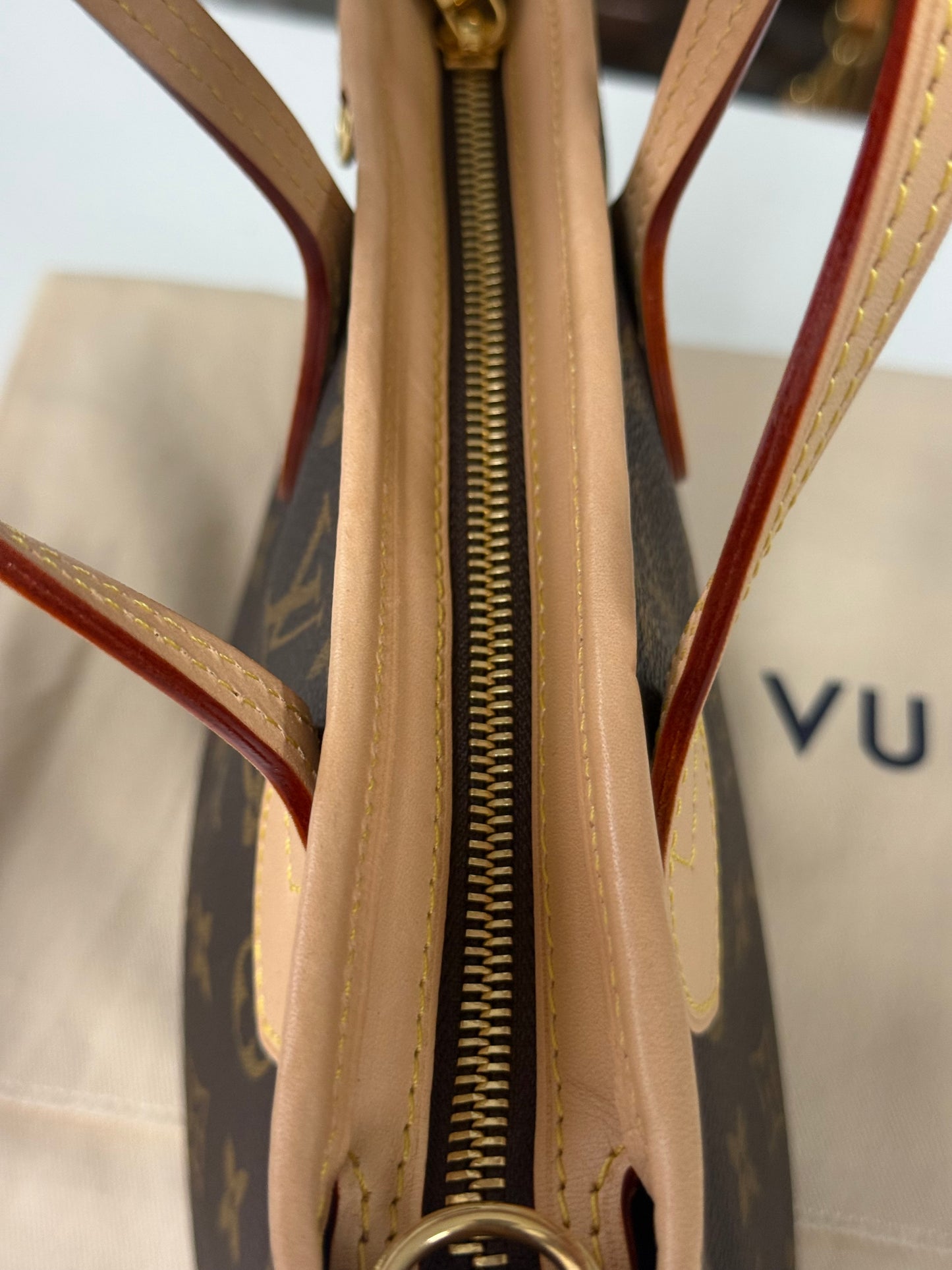 LOUIS VUITTON NEVERFULL BB IN BEIGE INTERIOR