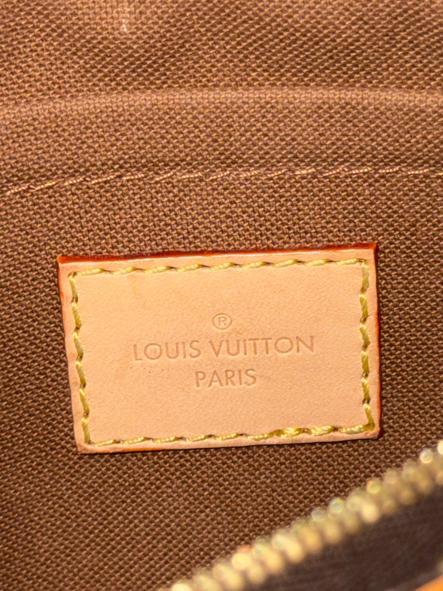LOUIS VUITTON MULTI-POCHETTE ACCESSOIRES IN KHAKI GREEN