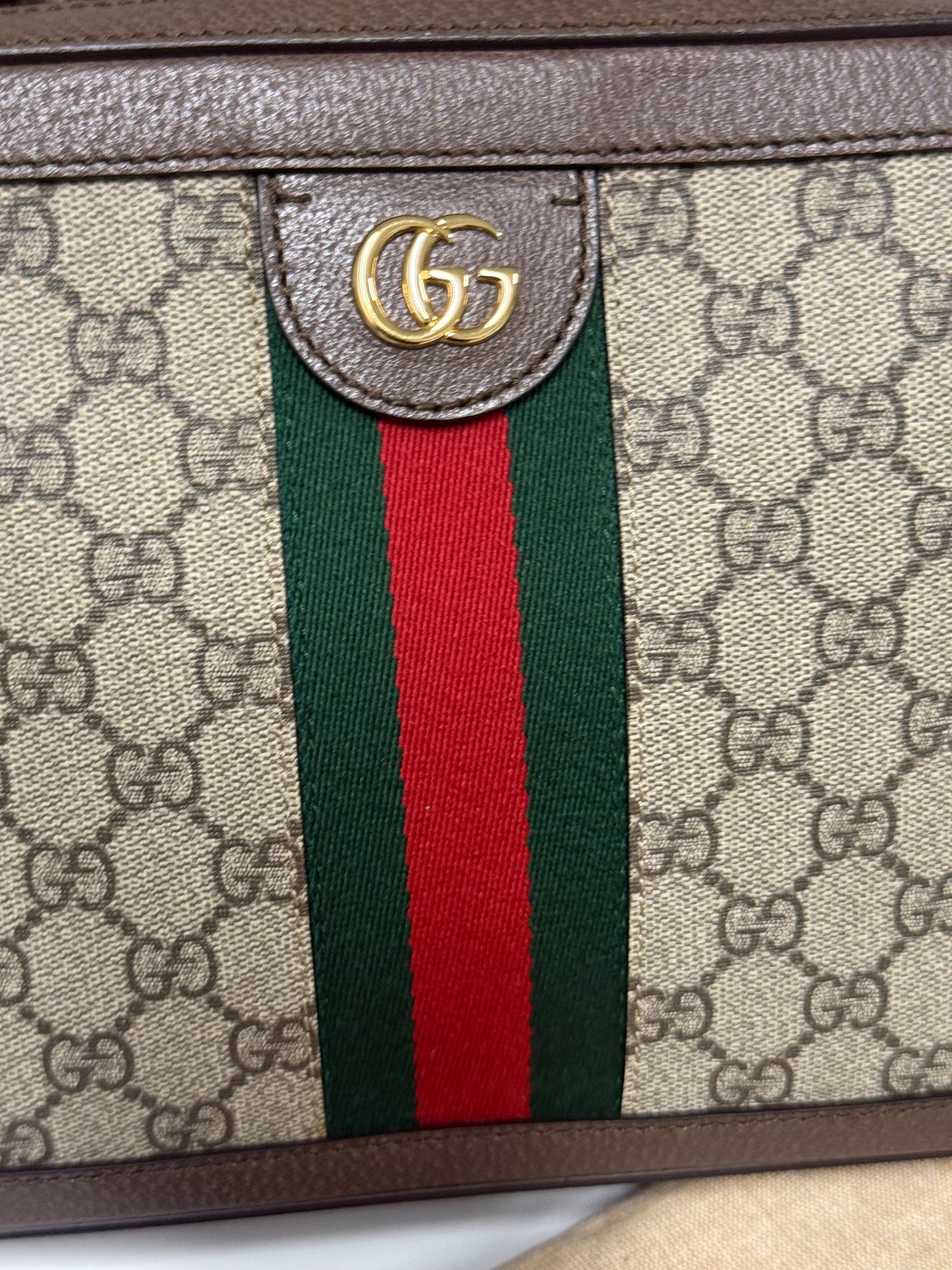GUCCI Ophidia GG Ophidia Zip Around Camera Bag