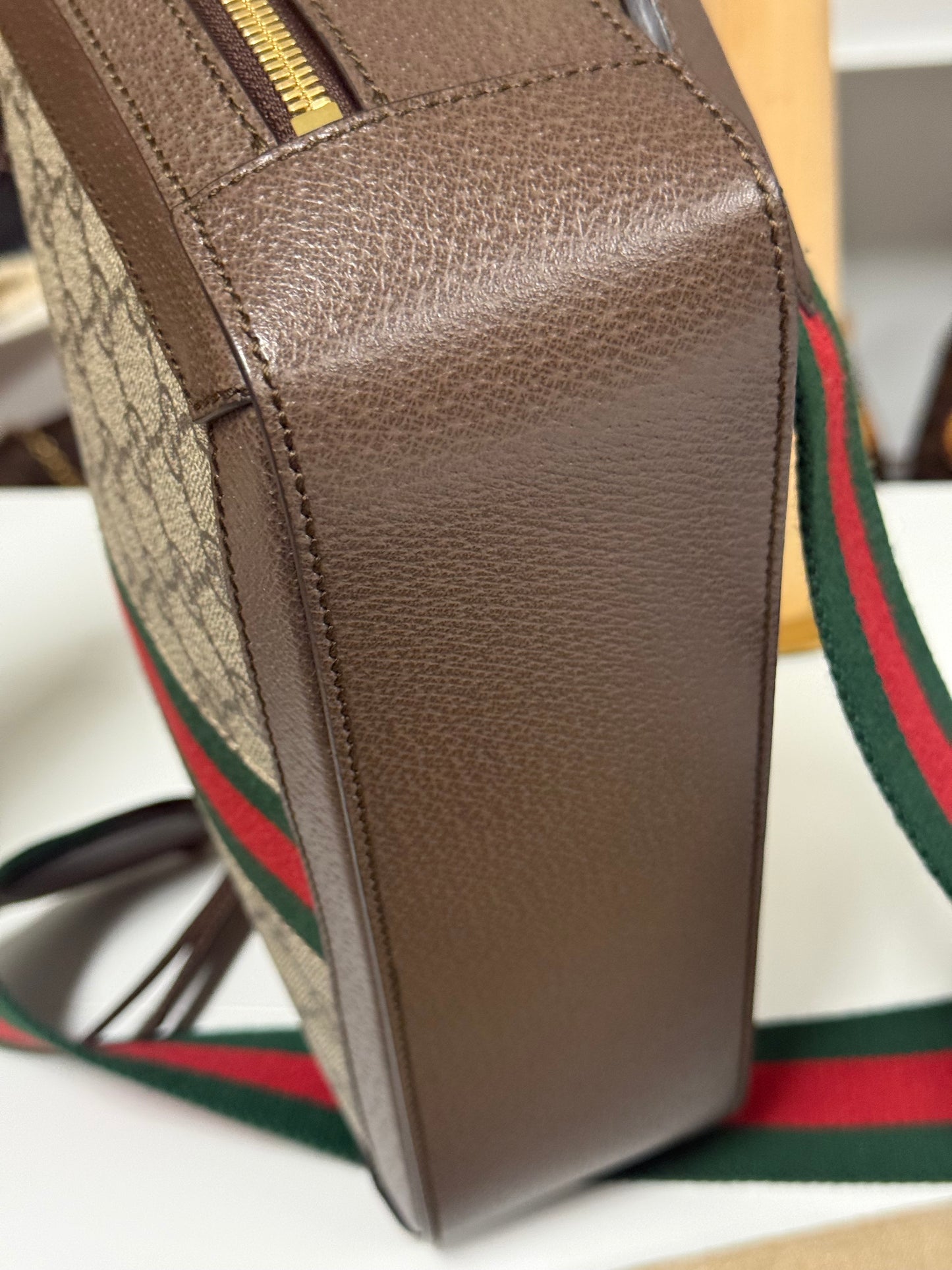 GUCCI Ophidia GG Ophidia Zip Around Camera Bag