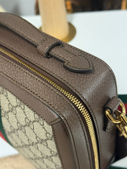 GUCCI Ophidia GG Ophidia Zip Around Camera Bag