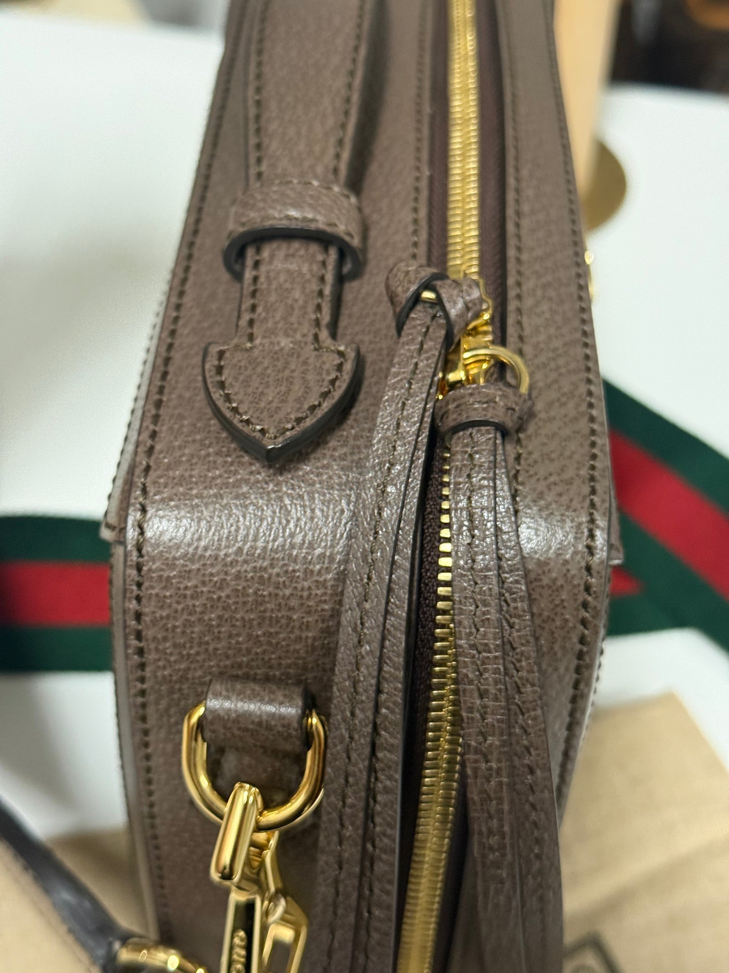 GUCCI Ophidia GG Ophidia Zip Around Camera Bag