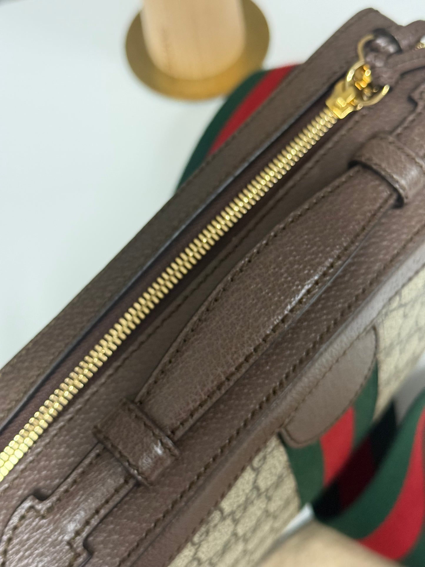 GUCCI Ophidia GG Ophidia Zip Around Camera Bag