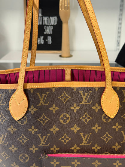 LOUIS VUITTON NEVERFULL MM IN MONOGRAM - PIVOINE INTERIOR