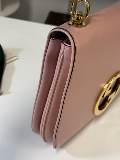 GUCCI BLONDIE TOP HANDLE IN PINK