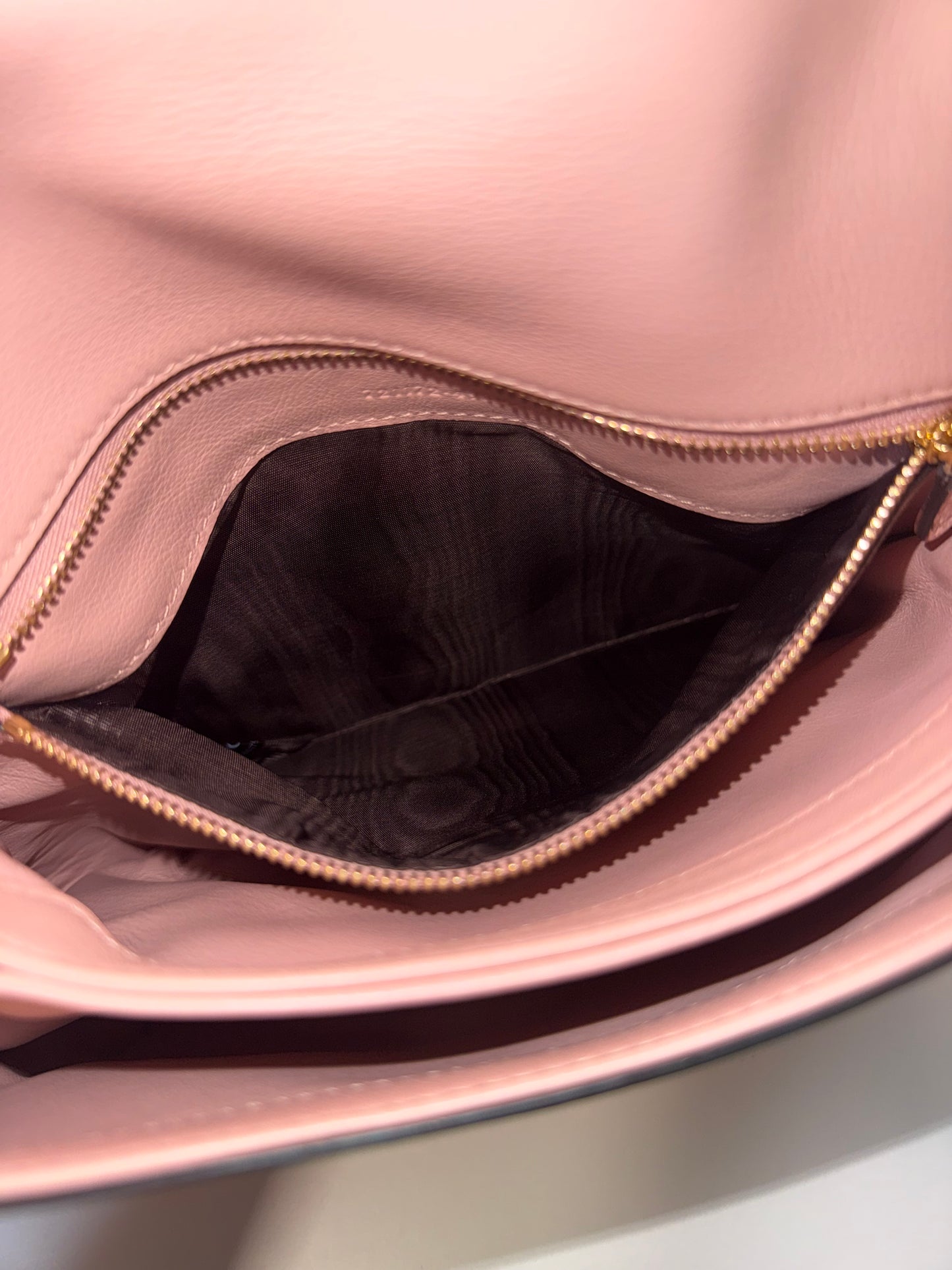 GUCCI BLONDIE TOP HANDLE IN PINK