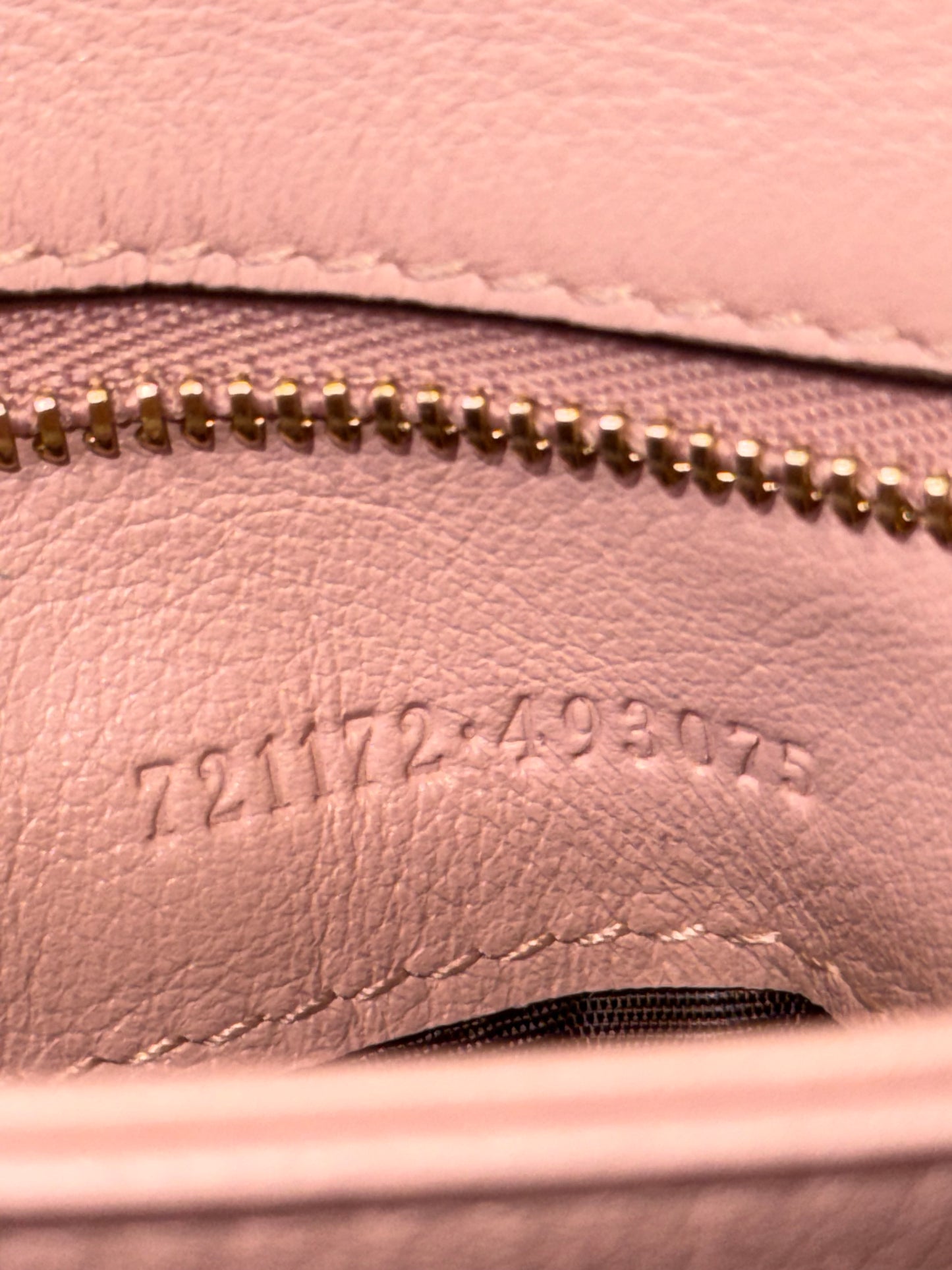 GUCCI BLONDIE TOP HANDLE IN PINK