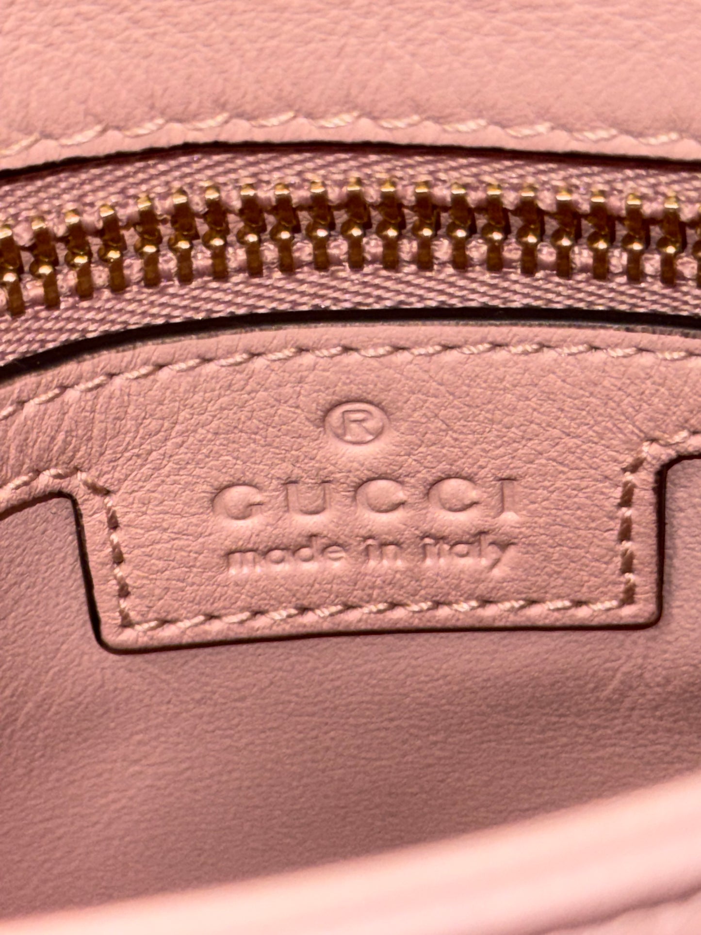 GUCCI BLONDIE TOP HANDLE IN PINK