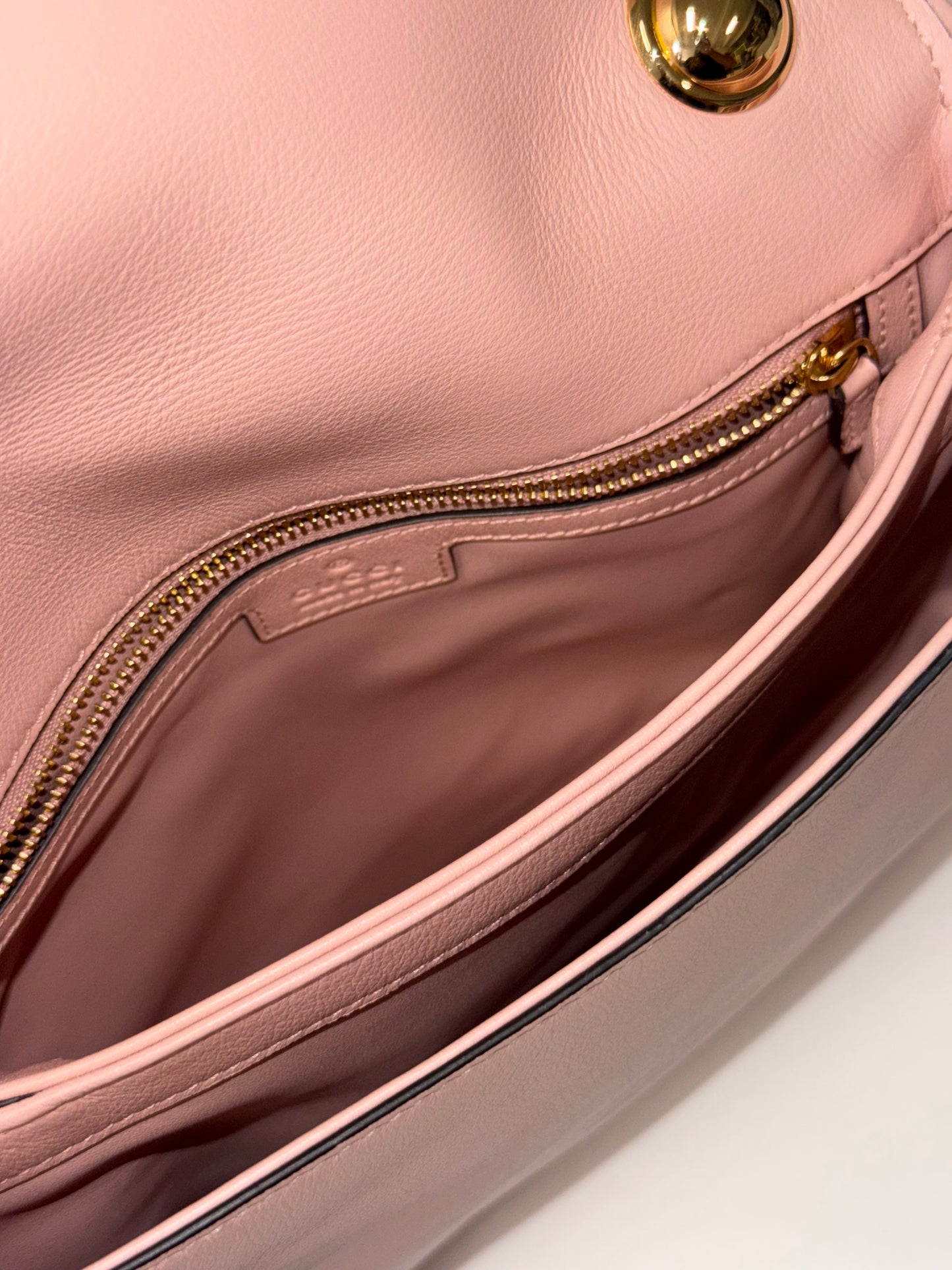 GUCCI BLONDIE TOP HANDLE IN PINK