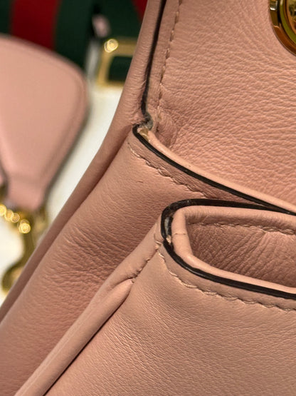 GUCCI BLONDIE TOP HANDLE IN PINK