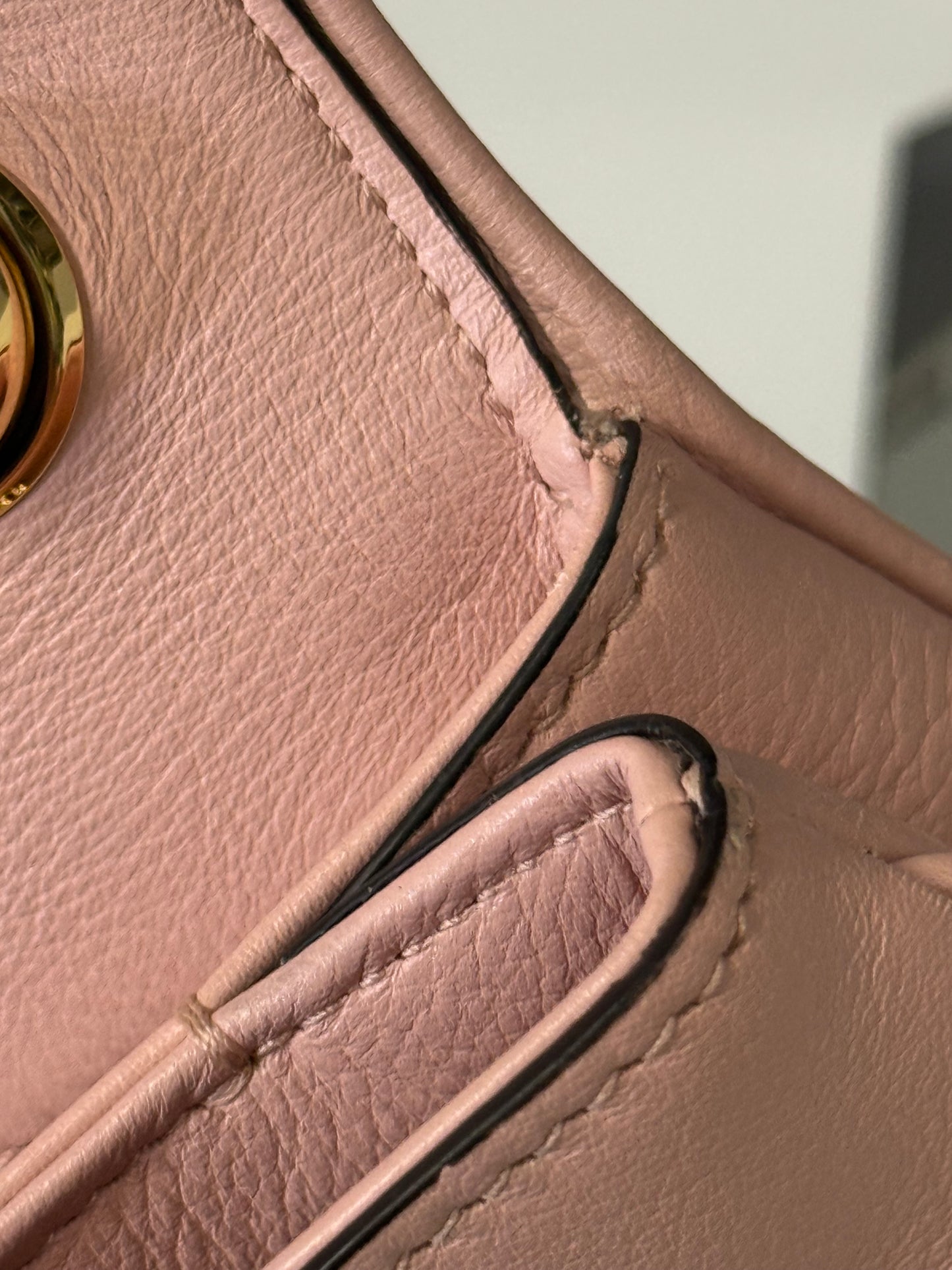 GUCCI BLONDIE TOP HANDLE IN PINK