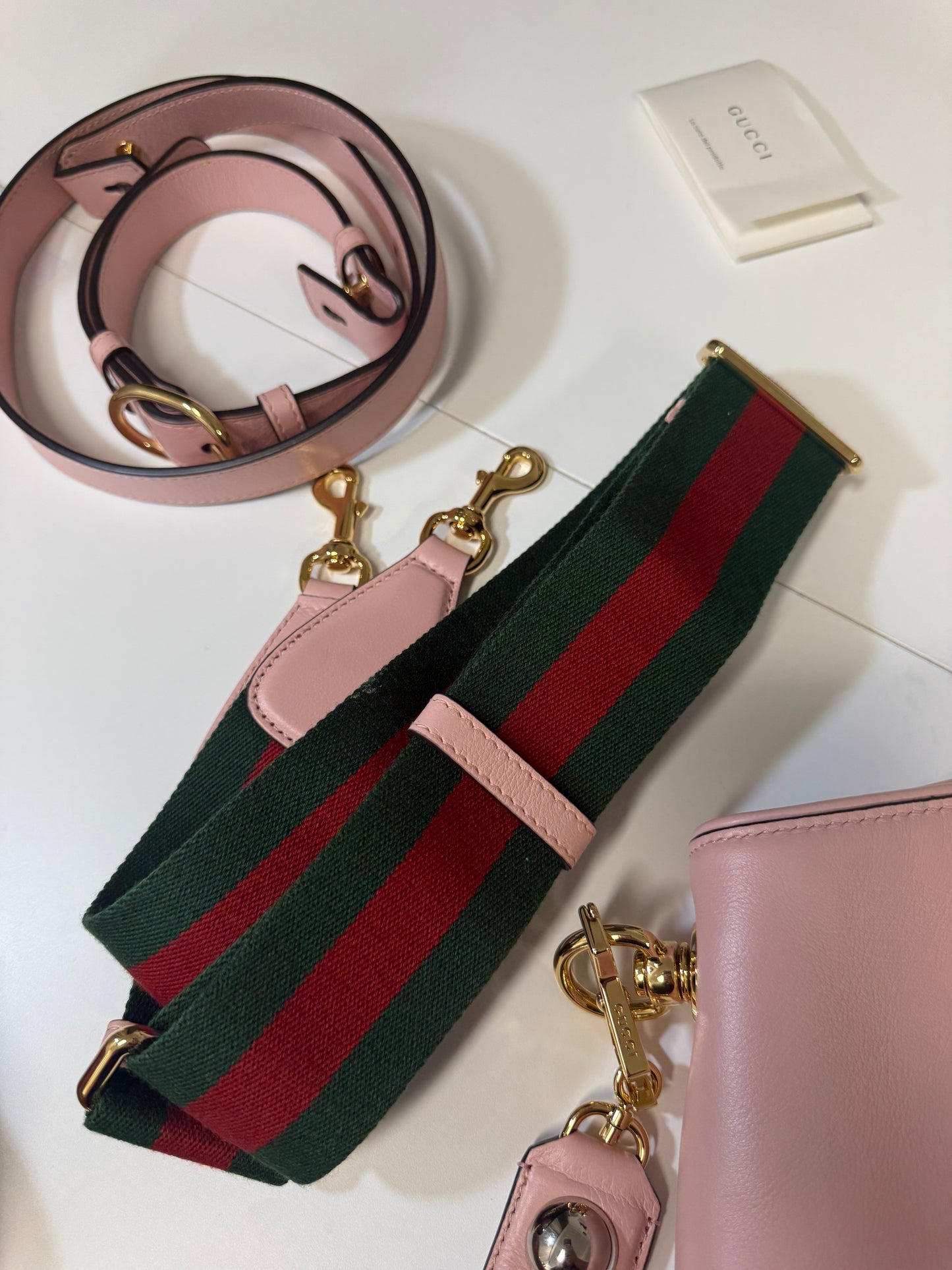 GUCCI BLONDIE TOP HANDLE IN PINK