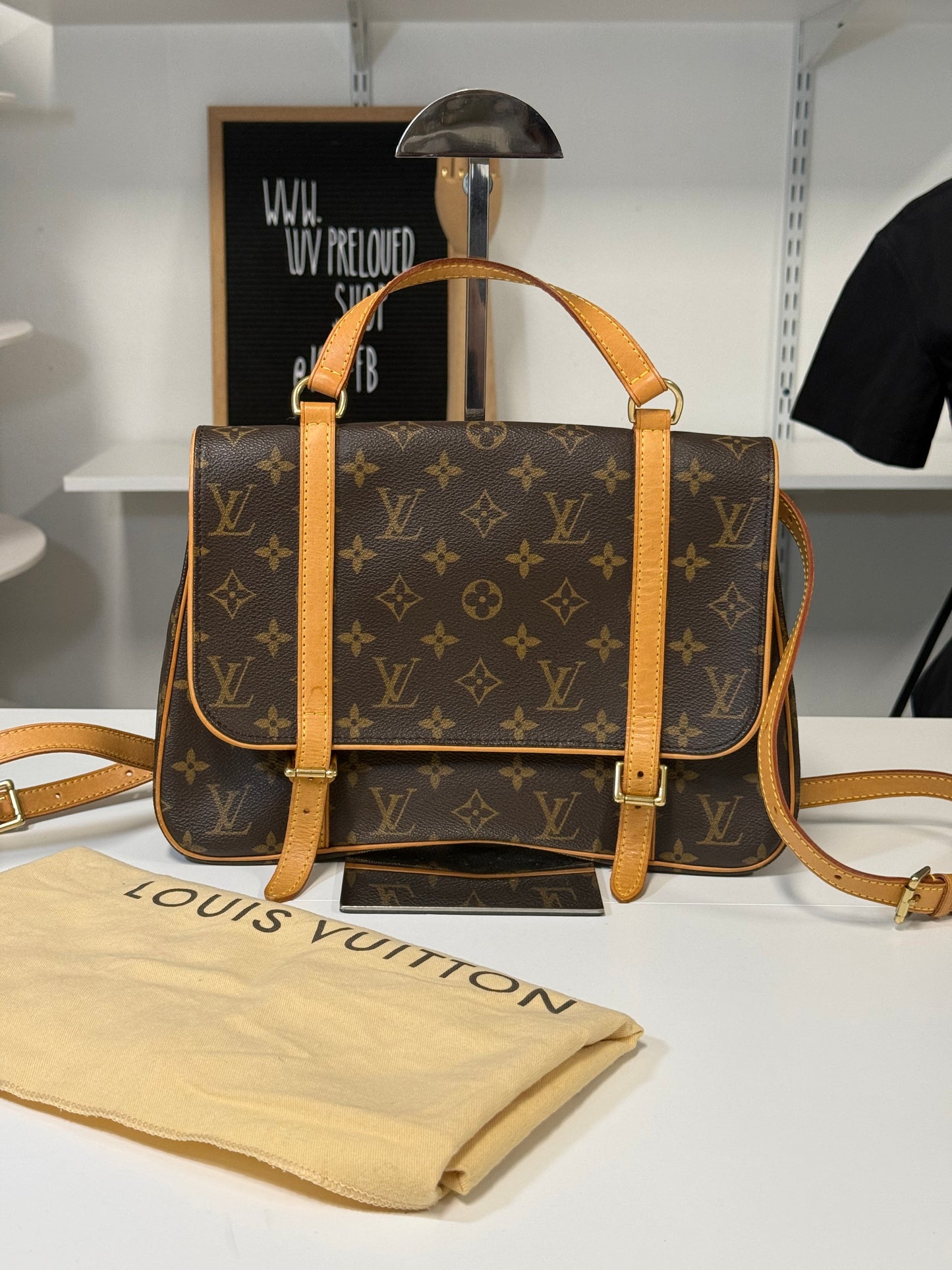 Louis Vuitton Monogram Canvas Marelle Sac a Dos Convertible Bag