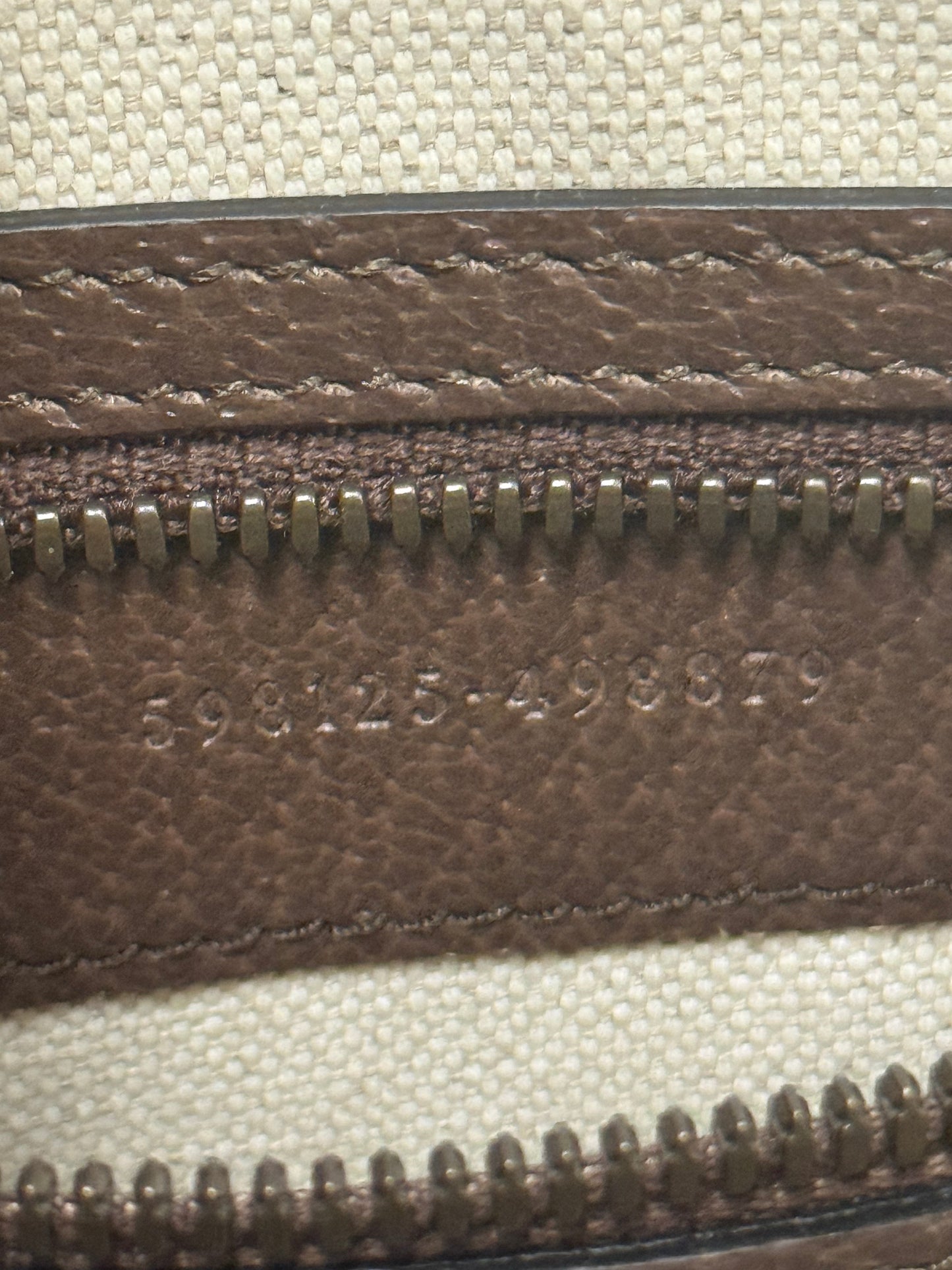 Gucci  Ophidia Small GG Supreme Canvas Shoulder Bag Beige 598125