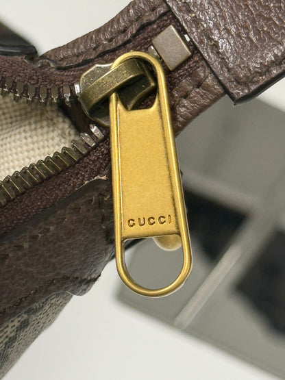Gucci  Ophidia Small GG Supreme Canvas Shoulder Bag Beige 598125