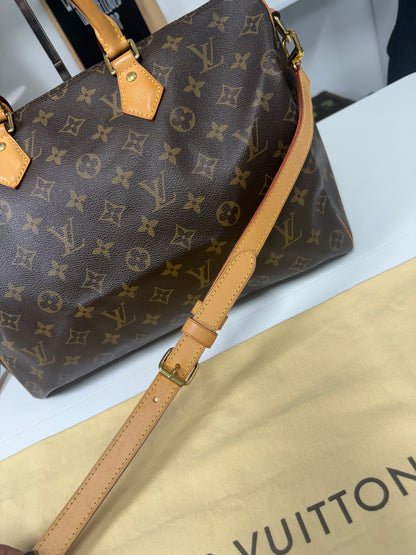 LOUIS VUITTON SPEEDY 35 Bandouliere in Monogram