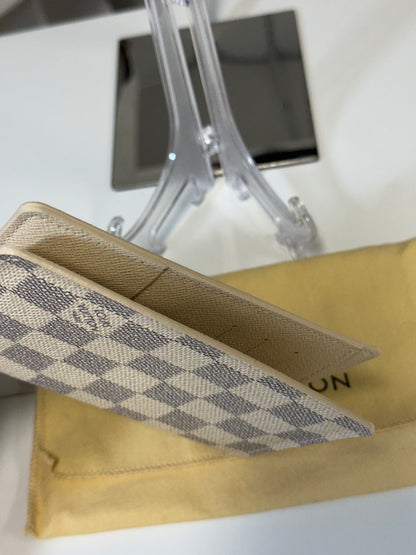 Louis Vuitton Passport Cover in Damier Azur