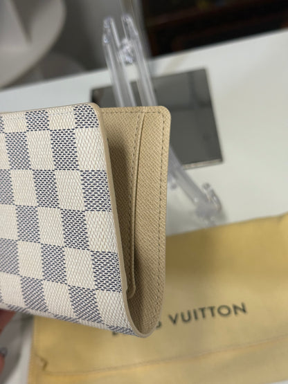 Louis Vuitton Passport Cover in Damier Azur