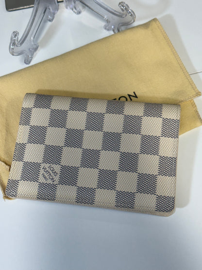 Louis Vuitton Passport Cover in Damier Azur
