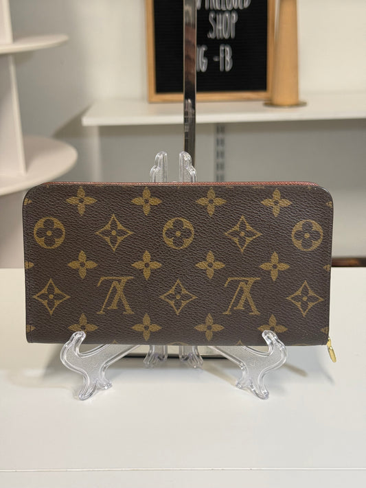 Louis Vuitton Monogram Porte Monnaie Zippy Long Wallet