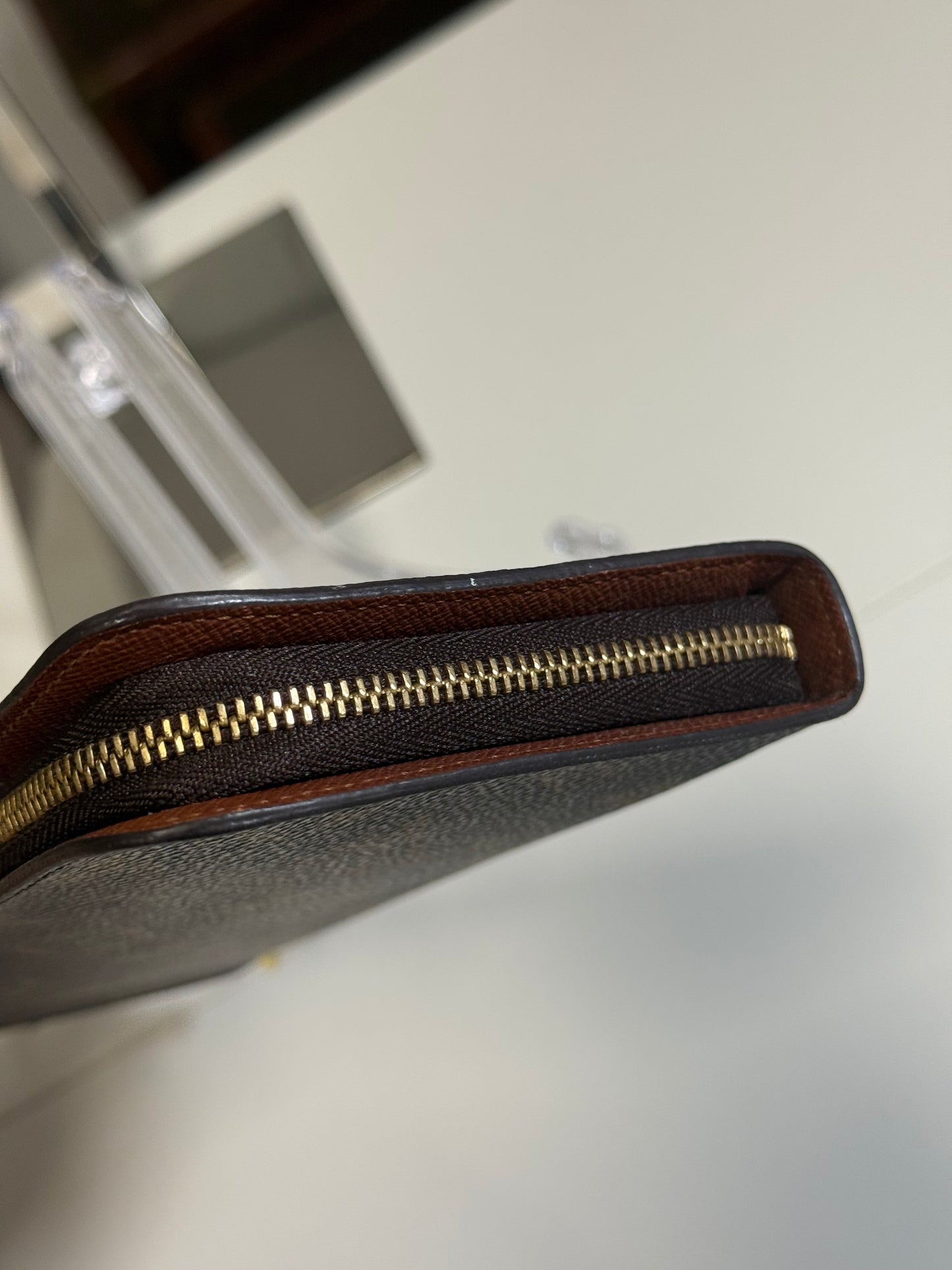 Louis Vuitton Monogram Porte Monnaie Zippy Long Wallet