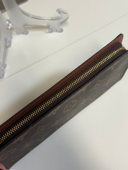 Louis Vuitton Monogram Porte Monnaie Zippy Long Wallet