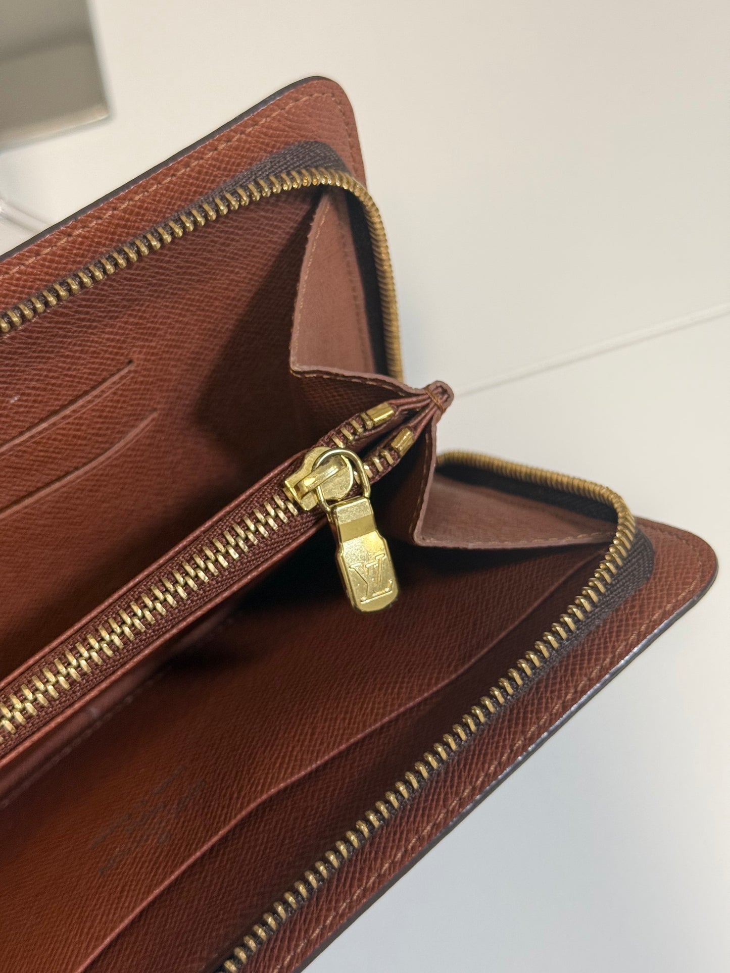 Louis Vuitton Monogram Porte Monnaie Zippy Long Wallet
