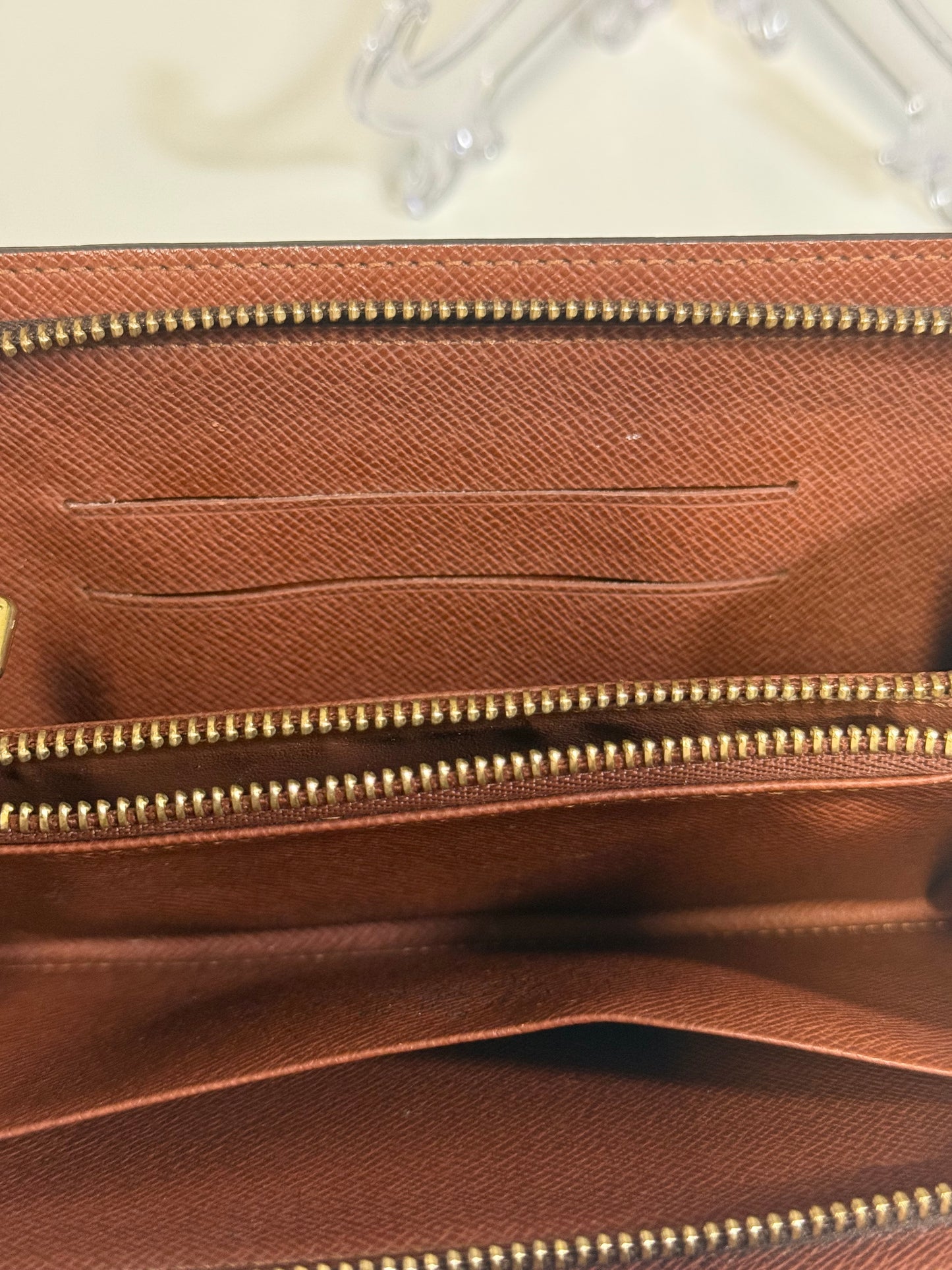 Louis Vuitton Monogram Porte Monnaie Zippy Long Wallet