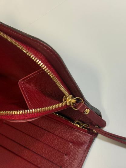 LOUIS VUITTON INSOLITE WALLET RED INTERIOR MONOGRAM CANVAS