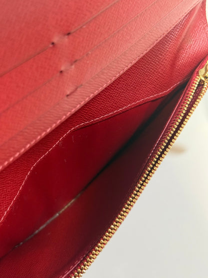 LOUIS VUITTON INSOLITE WALLET RED INTERIOR MONOGRAM CANVAS