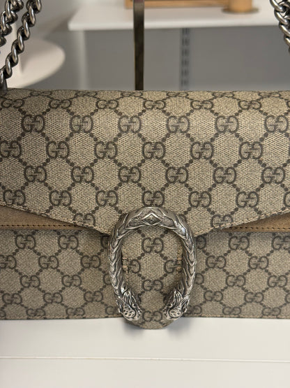 Gucci Dionysus Small GG Supreme Shoulder Bag
