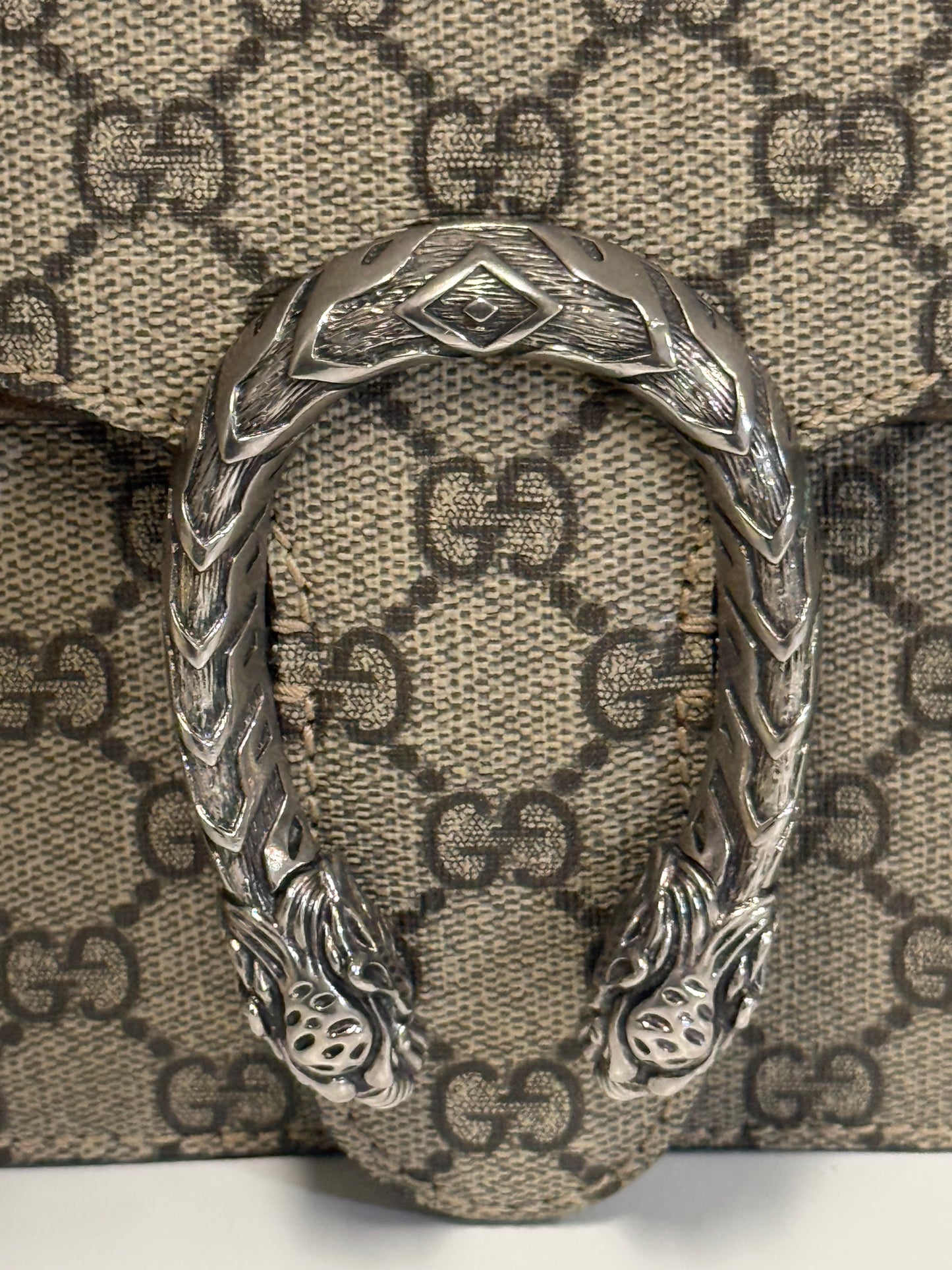 Gucci Dionysus Small GG Supreme Shoulder Bag