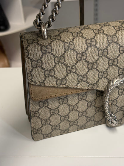 Gucci Dionysus Small GG Supreme Shoulder Bag