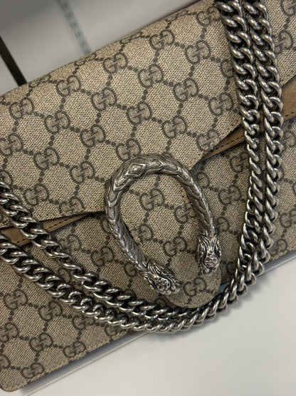 Gucci Dionysus Small GG Supreme Shoulder Bag