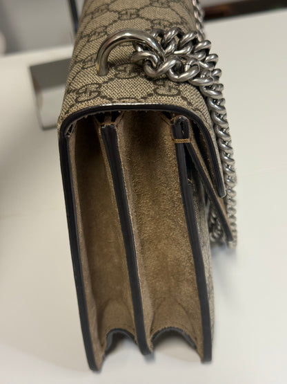 Gucci Dionysus Small GG Supreme Shoulder Bag