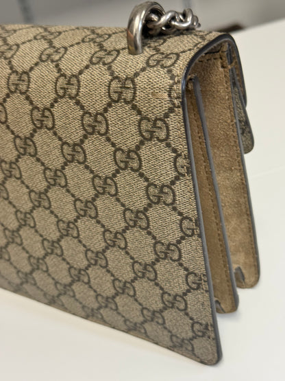 Gucci Dionysus Small GG Supreme Shoulder Bag